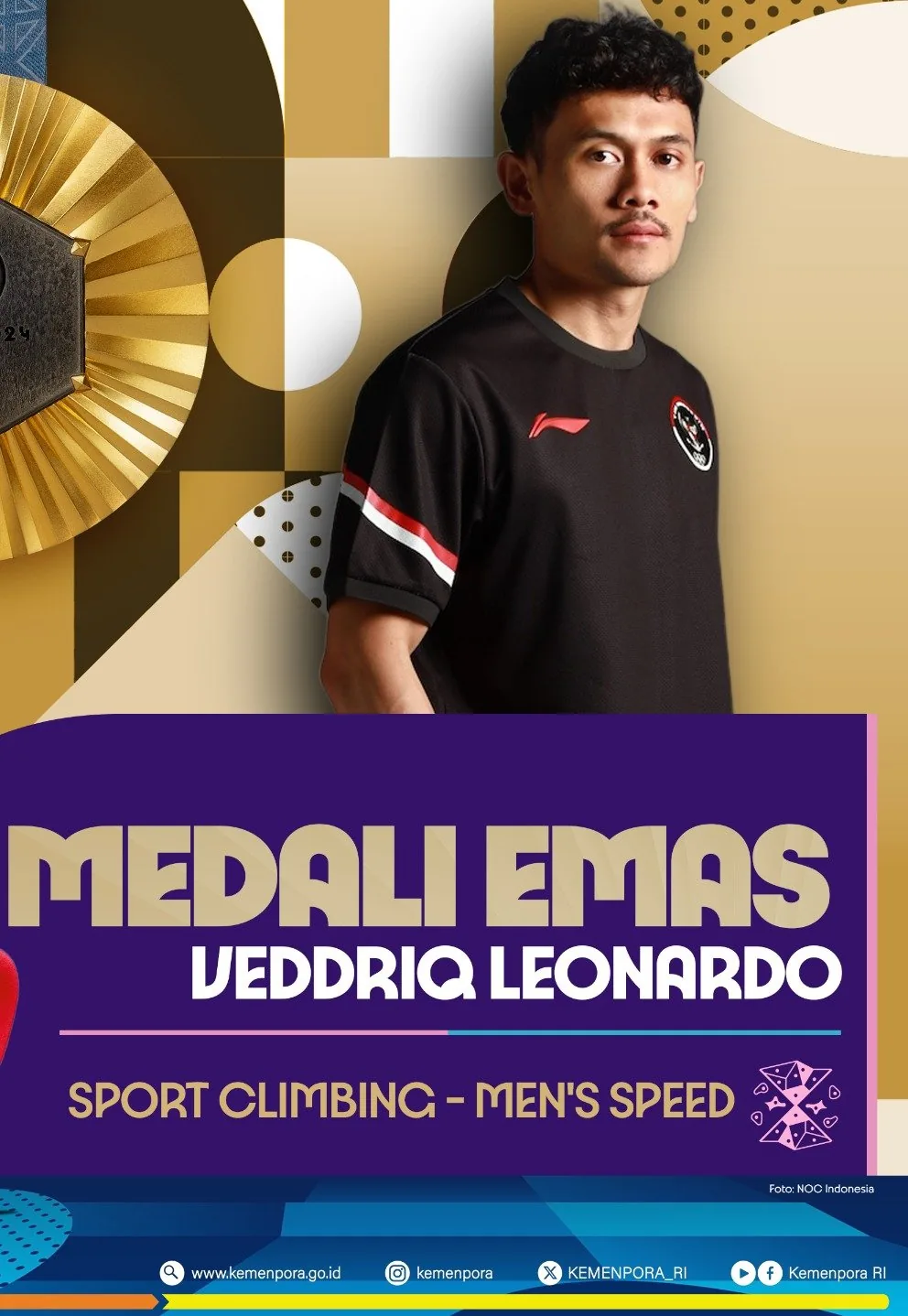 Asian Games 2026: Veddriq Leonardo dan Tim MLBB Bidik Emas Hari Ini