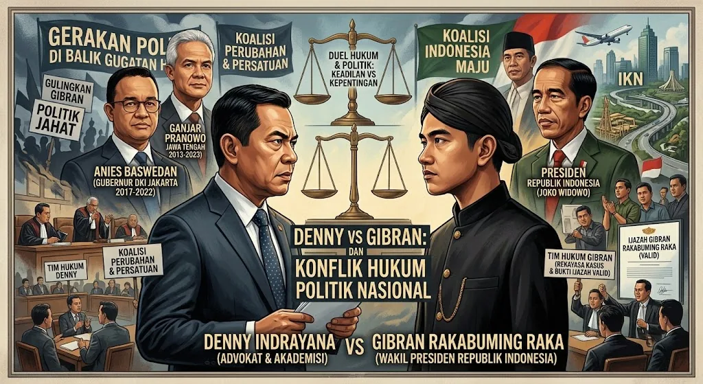 Gerakan Politik Denny Indrayana di Balik Gugatan Hukum Ijazah Gibran
