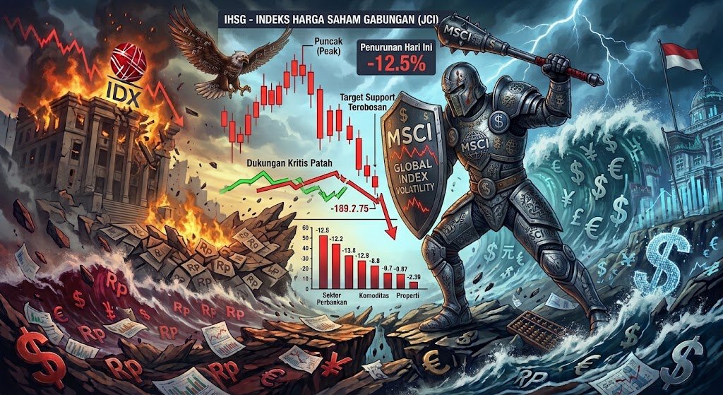 IHSG Melemah ke 5.420 di Tengah Konsultasi MSCI