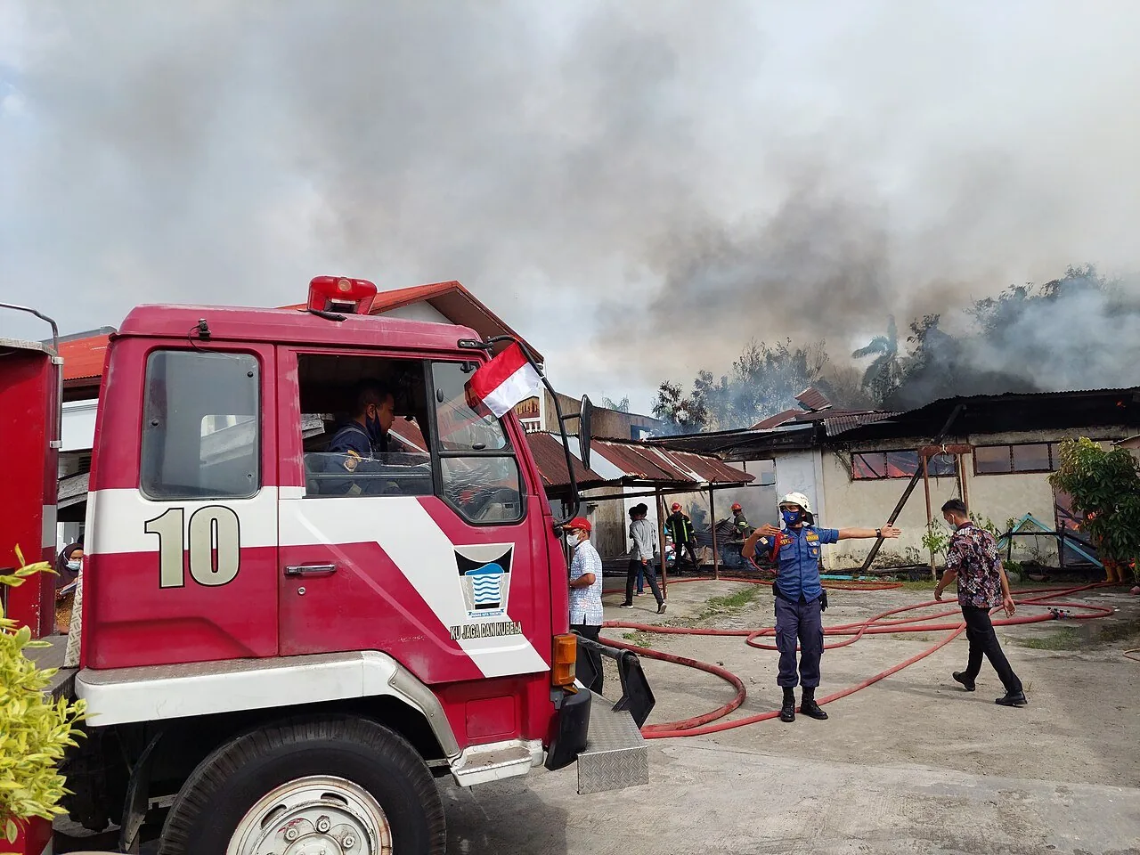 Kebakaran Trans Home Sleman: 2 Karyawan Tewas, 100 Motor Hangus