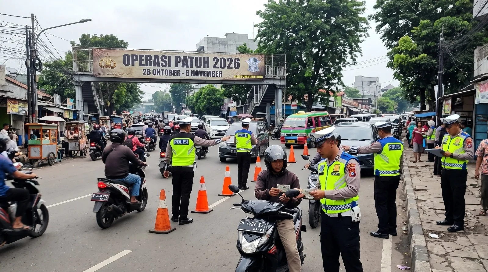 Operasi Patuh 2026 Digelar Serentak 26 Oktober-8 November, Ini Sasarannya