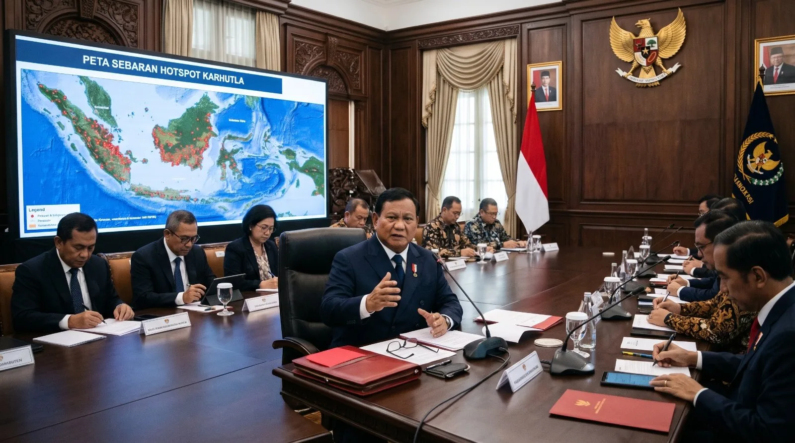 Prabowo Gelar Ratas Karhutla: OMC Terbesar di RI, 21 Daerah Zona Hitam